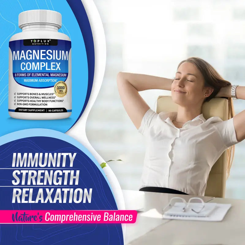 Toplux Magnesium Complex 8 Essential Forms