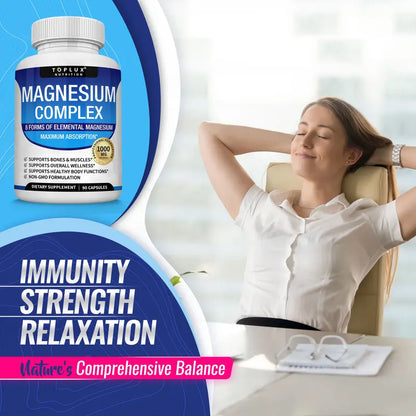 Toplux Magnesium Complex 8 Essential Forms
